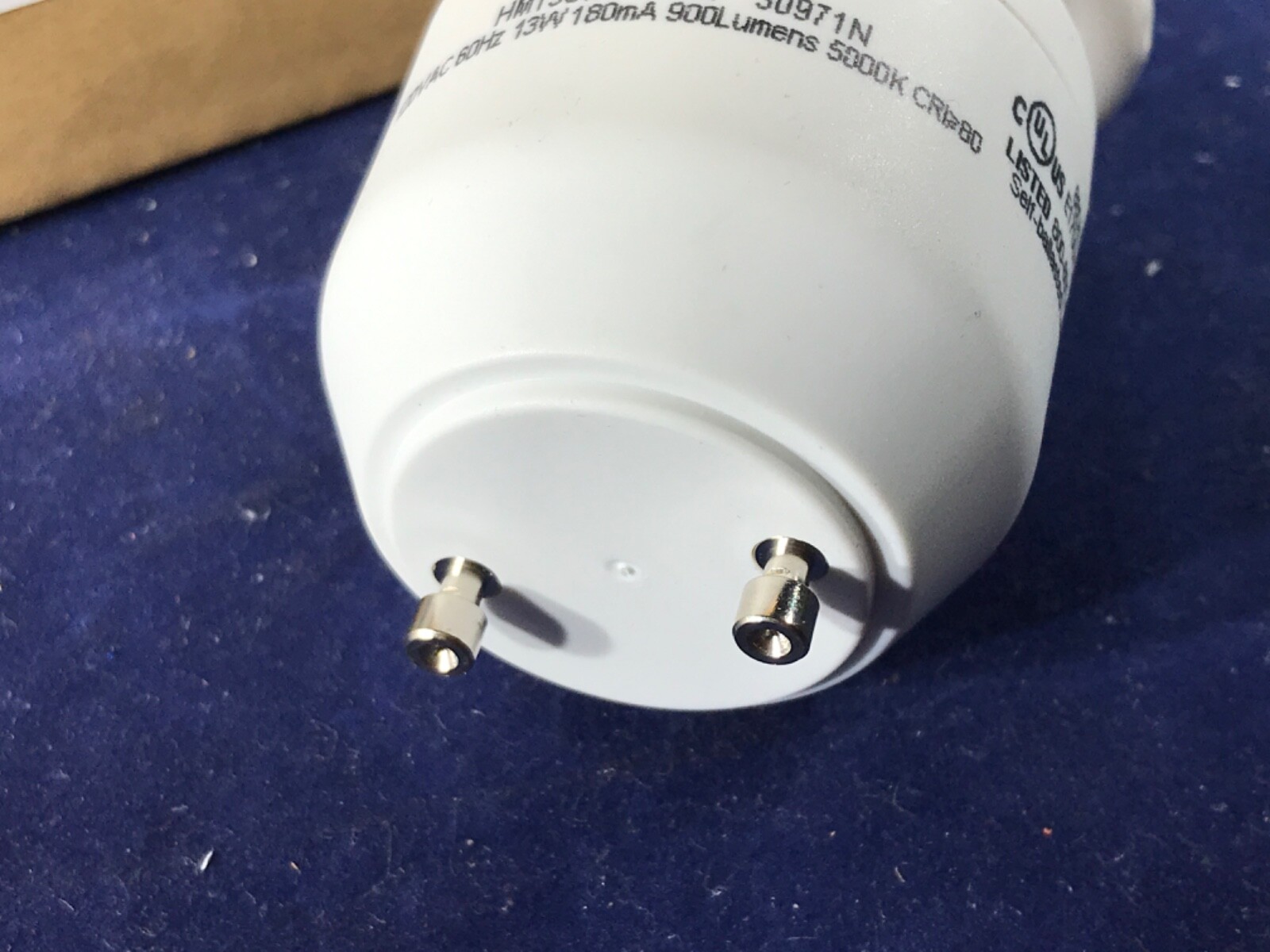 H-37 DAMAR COMPACT FLUORESCENT MINI SPIRAL SHAPE LIGHT BULBS - CASE OF 10 BULBS