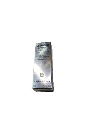 Givenchy Le Rouge Interdit 338 Intense Silk Limited Edition Lipstick 0.12 OZ
