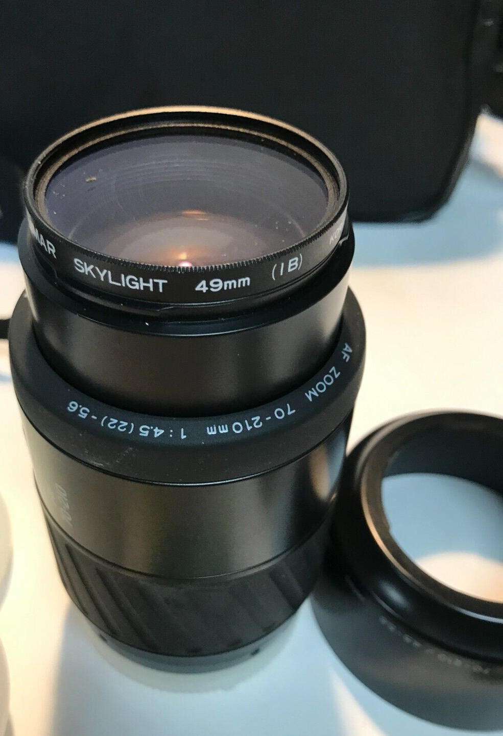 Minolta AF 70-210mm f/4 Zoom Lens Japan Model Kalimar Skylight Filter