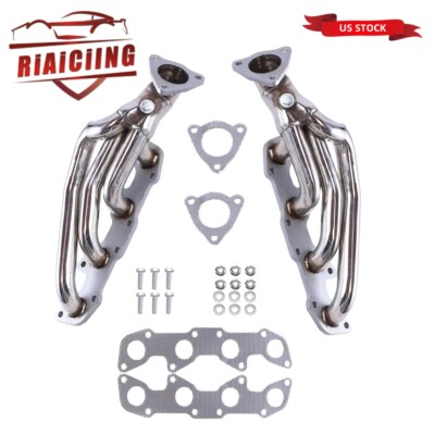 Stainless Steel Manifold Headers for 2000-2004 Toyota Tundra Sequoia 4WD 4.7L V8