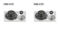 SKF 2X Radnabe Radlagersatz Hinterachse FüR Alfa Romeo Giulietta 940 940