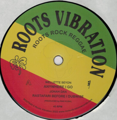 Wellette Seyon / I-Dave - Anywhere I Go / Inner Sanctuary Melody (12'', RE) (Near