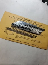 VTG GERMANOW-SIMON WATCH MAKERS GAUGE FOR G-S FLEXO ROUND CRYSTALS