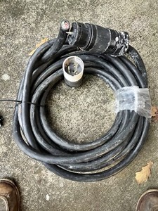 Twist-Lock Power Extension Cord, 50Amp, 125/250V,  SEOW, 6/4, Professional-Grade