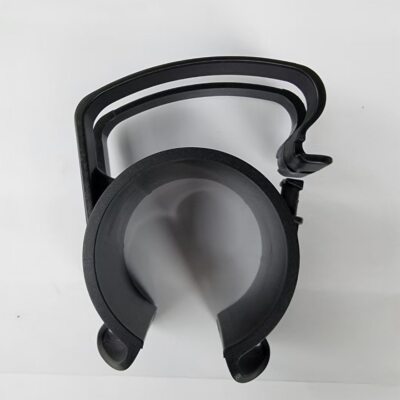 100pc Black 50mm Tube Clamp Plastic Clip Cable Management Clamp Connect F34 DT34