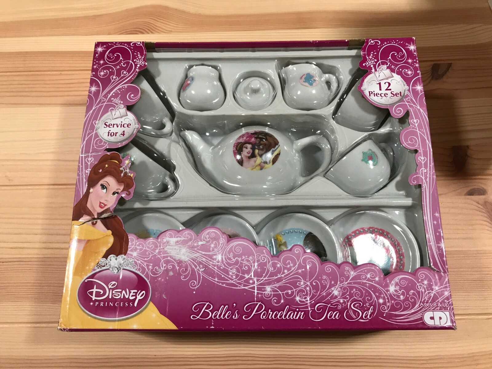 disney belle tea set
