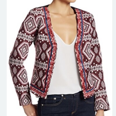 Oober Swank Women s Tribal Jacket, Size Small