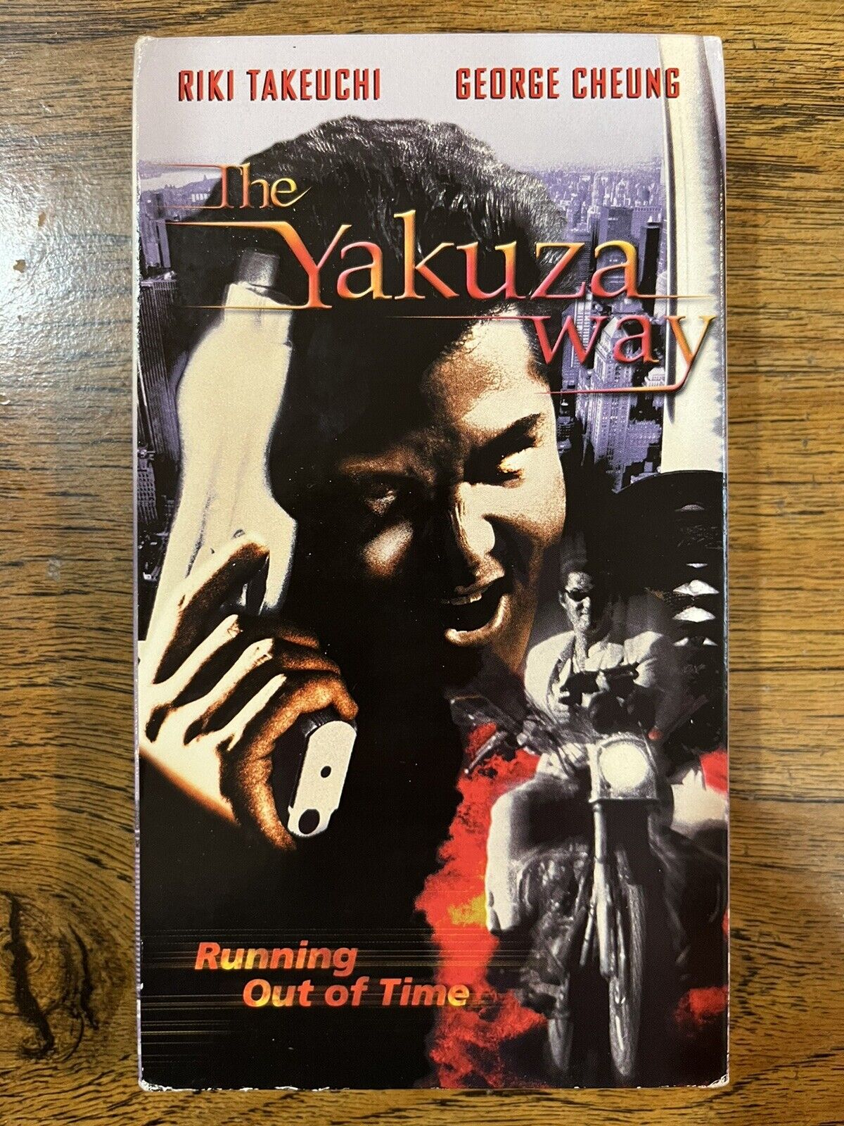 The Yakuza Way VHS Action Riki Takeuchi Ranking TOP16 Genuine Free Shipping York Blue George Cheung