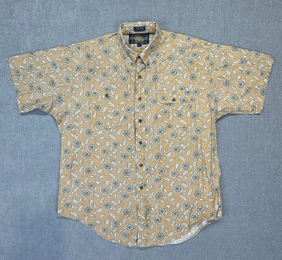 Ralph Lauren All Over Floral Shirt Mens Extra Large Preppy