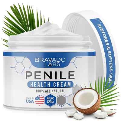 Premium Penile Health Creme - 100% Natural Penile Cream Lotion for Men'S Intimat