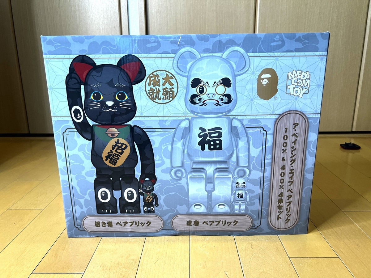 2024 Bape A BATHING APE®︎ MEDICOM TOY BE@RBRICK 400 new in hand 