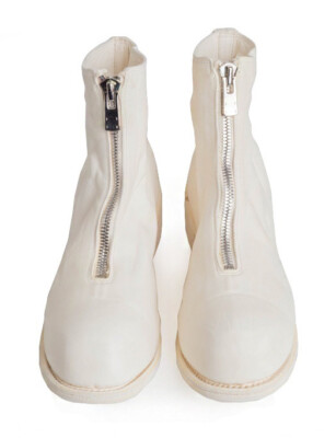 GUIDI Women's PL1 Front Zip Soft Horse Full Grain Leather Ankle