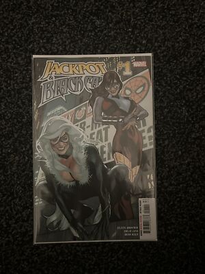 JACKPOT AND BLACK CAT #1 (2024) 1ST PRINTING MAIN COVER MARVEL COMICS