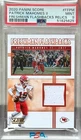 2020 Panini Score Patrick Mahomes II Freshman Flashback Relic (Game Worn) PSA 9!