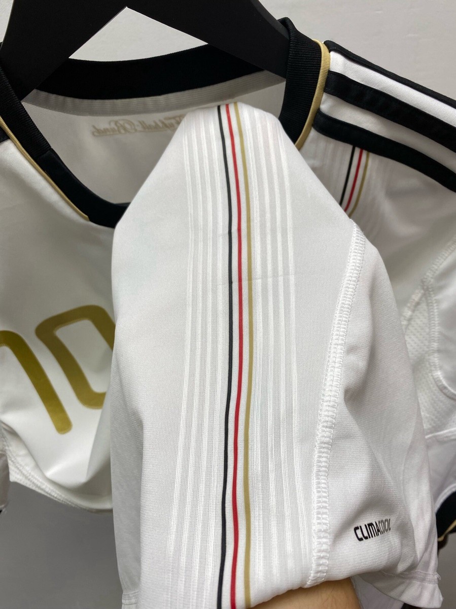 adidas PODOLSKI 20 ホワイトシャツ M Germany 2008 Home Jersey #20 Podolski Adidas White Shirt