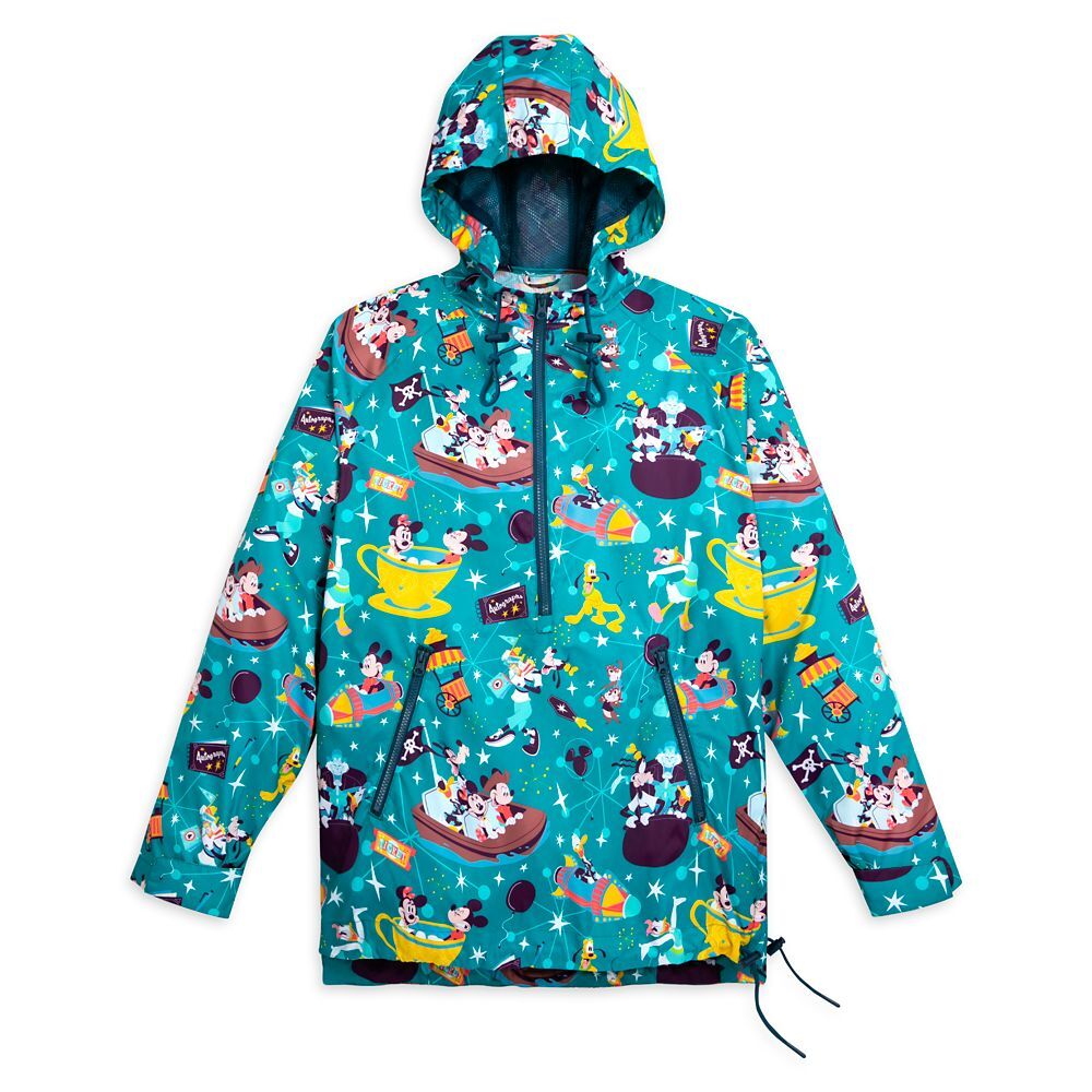 Mickey Mouse and Friends Play in the Park Packable Rain Coat