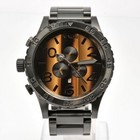 Nixon Watch A0831073 51-30 Chrono Brown Tiger Eye A083-1073 brand new 51mm