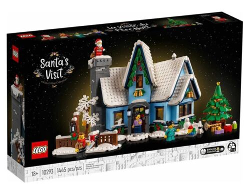 LEGO CREATOR EXPERT 10293 SANTA'S VISIT NEW BUILDING TOY SEALED - Picture 1 of 8