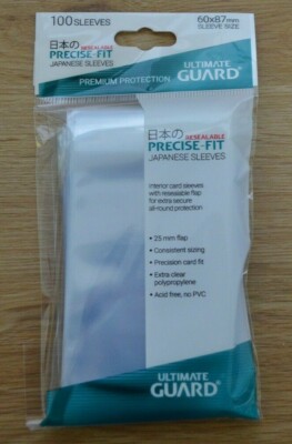 Ultimate Guard Precise-Fit small wiederverschließbar Sleeves 100 Stück Yu-Gi-Oh!