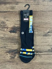 Stance Casual Crew Socks Marvel  Mark 3   size mens M 6-8.5/wmns 8-10.5 