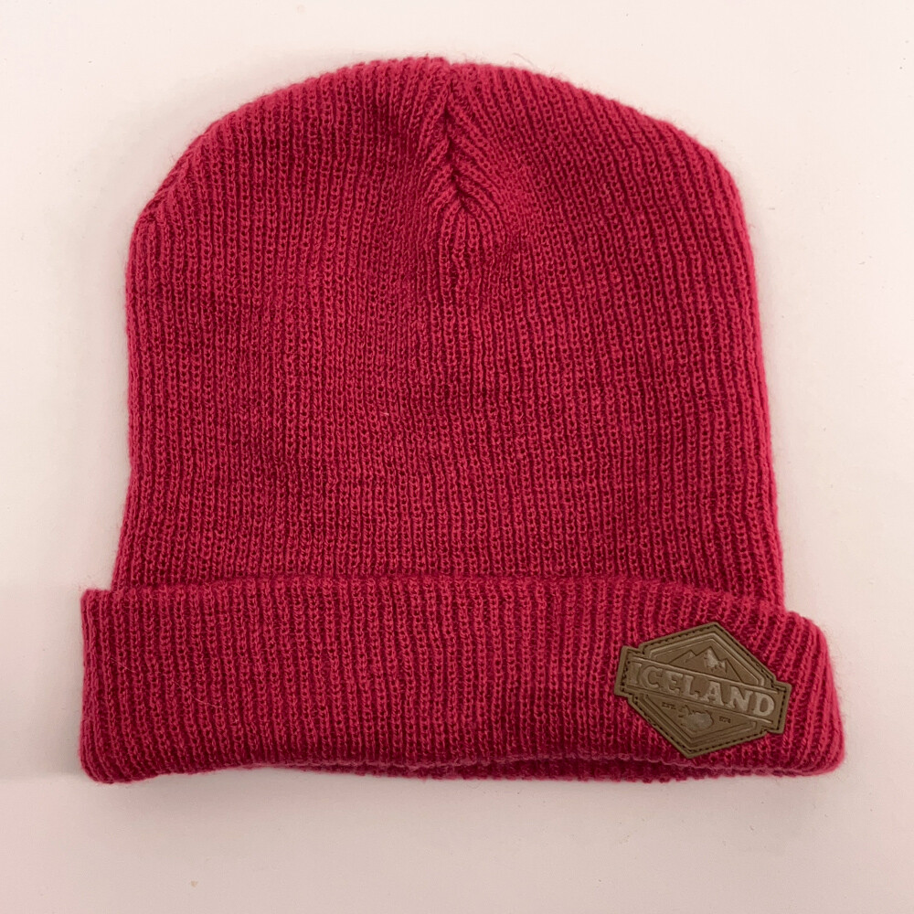 Iceland Winter Cuff Hat Small Patch - image 1