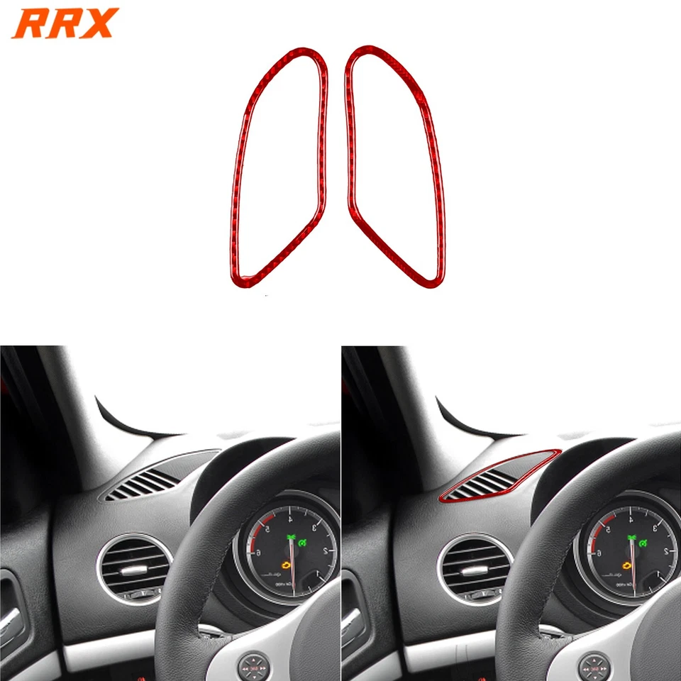 32 piezas de pegatinas interiores completas de fibra de carbono rojas para Alfa Romeo 159 04-11 Foto 3 de 4