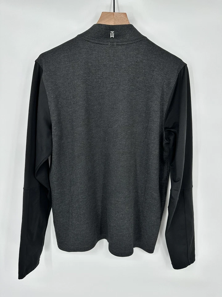 Pullover Nike Golf Colección Tiger Woods Para Hombre 1/4 Cremallera Baylor University Talla M Foto 2 de 4