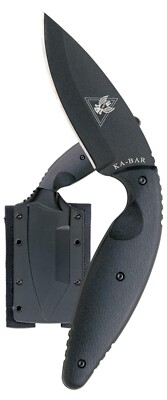 Ka-Bar KaBar Knives Large TDI Law Enforcement Knife w/ Sheath 1482