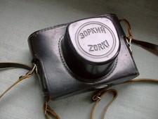 Genuine leather Case for vintage ZORKI 4
