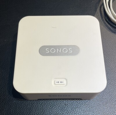 Sonos Connect Bridge N1594 With Power Cord And Ethernet Cable White 