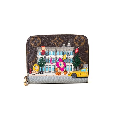 Louis Vuitton Mini Vivienne Holidays Pochette Accessoires Canvas Monogram Pink