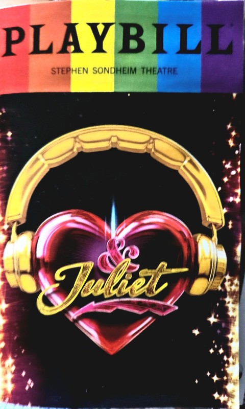 & Juliet 6/26 playbill.