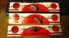 NOS vintage free spin spinners, 3 ct, original packaging, free shipping