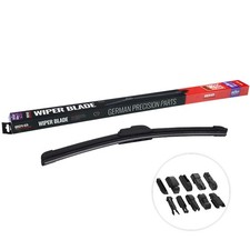 SCHEIBENWISCHERBLATT MULTICLIP RAHMENLOS 650MM (26'') + 10 ADAPTER