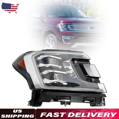Full LED Headlight Assy JL1Z-13008-L For Ford Expedition 2018-21 Passenger Side