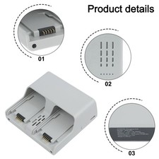 Dual Functionality 45W Charging Station Compatible with For DJI Drones