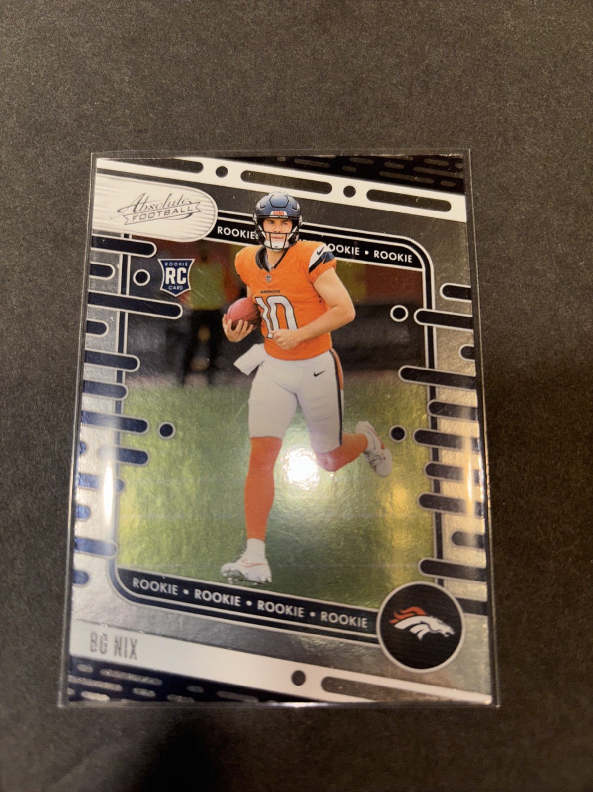 Bo Nix Panini Absolute #112 Base