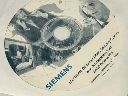 Lote de CD de software vintage EWSD Siemens 2000-2006 raro coleccionable - Imagen 2 de 12