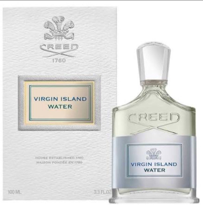 CREED Virgin Island Water For Men New In Box 3.4oz/100ml *NEVER SPRAYED*