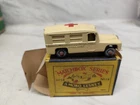 1958 Moko Lesney Matchbox Series MB14b Daimler Ambulance  Complete Nice Original
