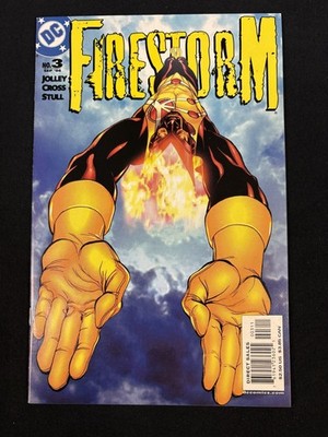 FIRESTORM NO 3 DC COMIC BOOK SEPTEMBER 2004 COMICS ART DIRECT Y2K ADS CROSS
