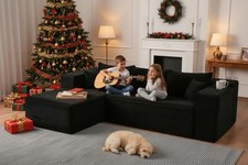 110/109'' Wide Loveseat Sofa for Home Family Gift Modern Cozy Sectional Sofa    