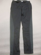 FILA Size L Womens BlackHigh Rise Pull On Running Regular Fit Track Pants 246