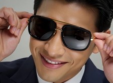 Fashion Frame Sunglasses Men Square Sun Glasses UV400 Protection Lentes Gafas