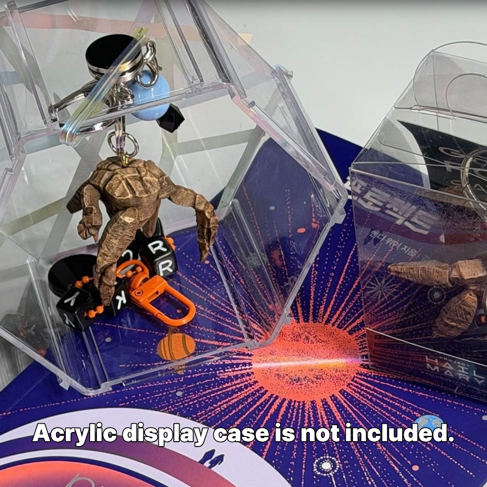 Official Re-release Project Hail Mary Rocky Keychain Keyring