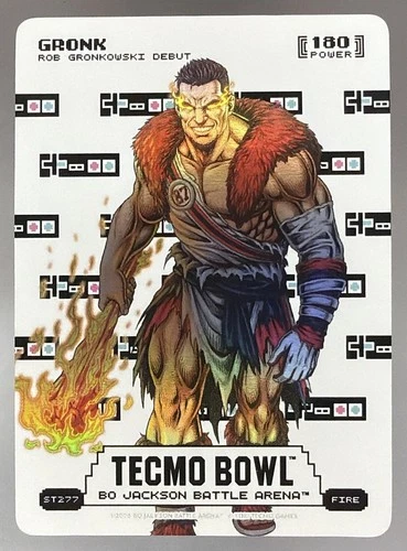 2026 Bo Jackson Battle Arena Tecmo Gronk Rob Gronkowski Sore Thumbs Fire 180