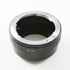 Olympus OM mount lens to Sony NEX E Adapter NEX-7 A9 II A7 A7R IV A6000 A6700
