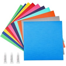 10 Pcs Bounce House Repair Kit, Inflatable Vinyl Patches, Light Color
