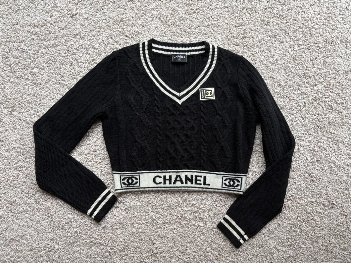 CHANEL Black Wool Sweaters for Women for sale | eBay
