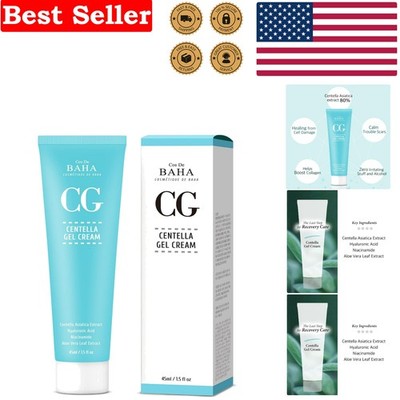 Centella Gel Cream with Madecassoside: Perfectly Lightweight & Calming 1.5 Fl Oz